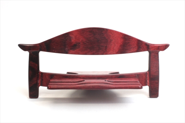 Eyeglass Stand | red (wooden)